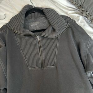 quarter zip pullover